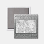 Trein reliëf magneet (Voorkant / Achterkant)