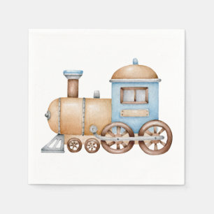 Trein  servet