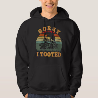  trein Sorry dat ik de Funny Train Railroad heb ge Hoodie