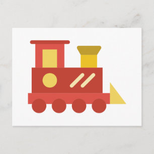 trein speelgoed briefkaart