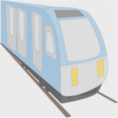 Trein Sticker (Voorkant)