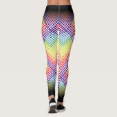 Trein tot je regenboog laat vallen/zwart leggings (Achterkant)