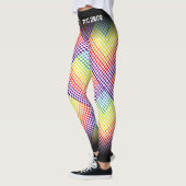 Trein tot je regenboog laat vallen/zwart leggings (Links)