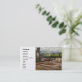 Trein - Treinbegraafplaats Visitekaartje (Staand voorkant)