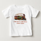 Trein Tweede 2e verjaardagsfeestje Chugga Chugga T (Voorkant)