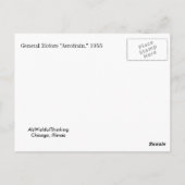 Trein van de toekomst! briefkaart (Achterkant)