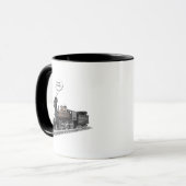 Trein van denken mok (Voorkant links)