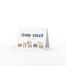 Trein Verjaardag Dank je kaart · Leeftijd 2