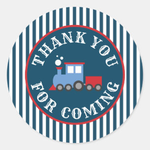 Trein verjaardagsfeestje Stickers