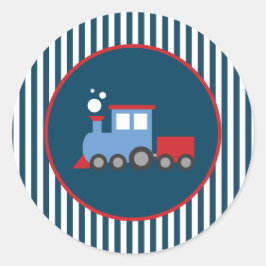 Trein verjaardagsfeestje Stickers