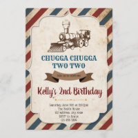  trein verjaardagsuitnodiging