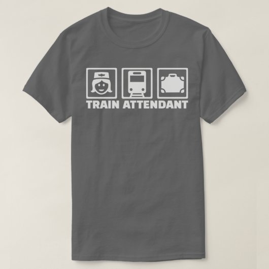 Treinbegeleider T-shirt (Design voorkant)