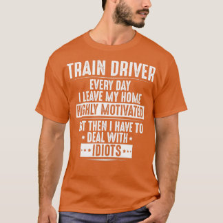 Treinbestuurder locomotief ingenieur GiftPresent 1 T-shirt