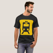 Treinbord - t-shirt (Voorkant volledig)