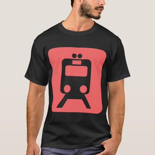 Treinbord - t-shirt (Voorkant)