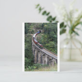 Treinbrug over Sri Lanka Briefkaart (Staand voorkant)
