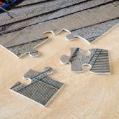 Treinen en sporen — Puzzle Legpuzzel (Zijkant)