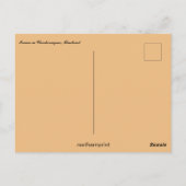 Treinen in Chachoengsao Thailand Briefkaart (Achterkant)