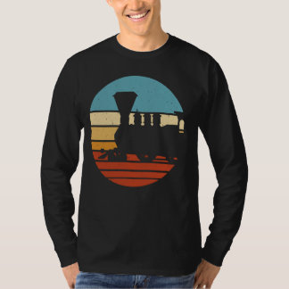 Treinen Locomotief  Sunset Train 1 T-shirt