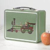 treinen met rode en groene stuwstof (In situ)