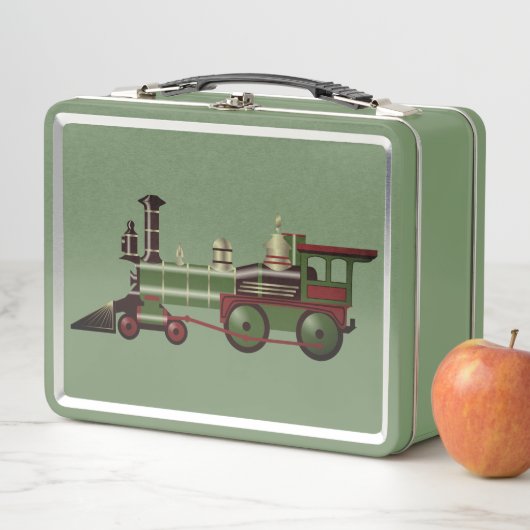 treinen met rode en groene stuwstof (In situ)