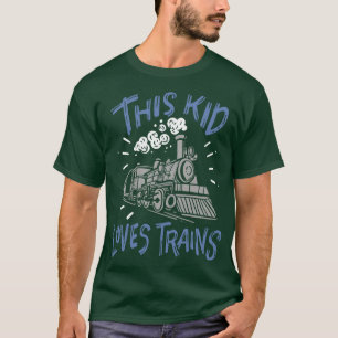 Treinen Treinliefhebber Model Treinen T-shirt
