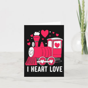 Treinen Vol Liefde Valentijnsdag Peuter Jongens Ki Kaart