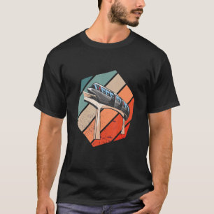 treinen voor de treinen van Monorail Hexa Retro T-shirt