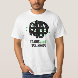 Treinen zonder tolwegen t-shirt