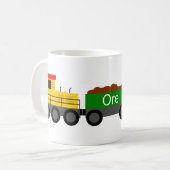 Treingeel Koffiemok (Voorkant links)