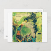 treingeem briefkaart (Voorkant / Achterkant)