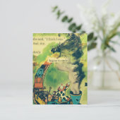  treingeem briefkaart (Staand voorkant)