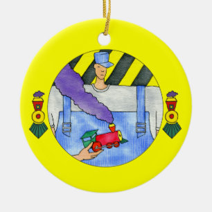 Treiningenieur Keramisch Ornament