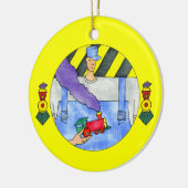 Treiningenieur Keramisch Ornament (Links)