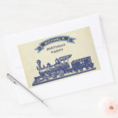  treinkinderen op zaterdag Sticker (Envelop)