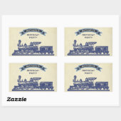  treinkinderen op zaterdag Sticker (Vel)