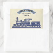  treinkinderen op zaterdag Sticker (Tas)