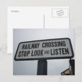 Treinkruising Briefkaart (Voorkant / Achterkant)