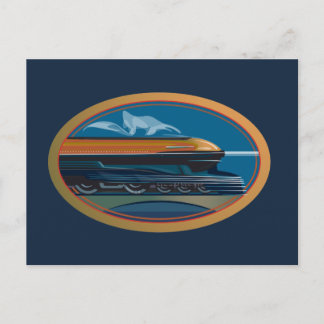 Treinkunst Briefkaart