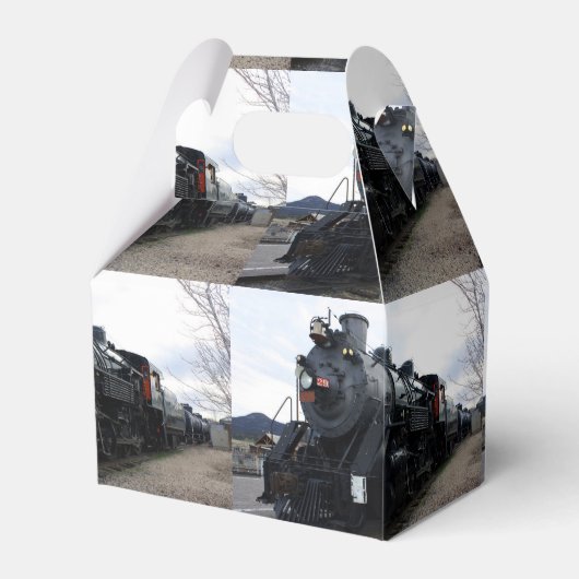  treinmachinist bedankdoosjes (Achterkant)