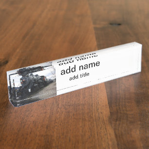  treinmachinist naambordje