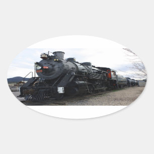  treinmachinist ovale sticker