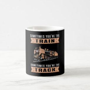 Treinmachinist trein treinen Funny Gift Koffiemok