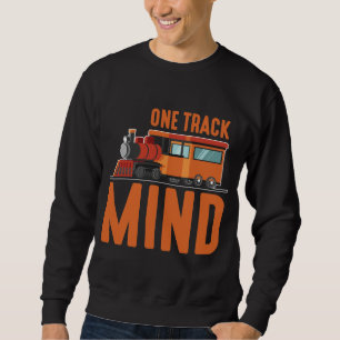 Treinmotor met locomotief trui