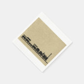  treinpapieren servetten (Hoek)