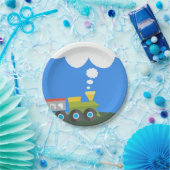 Treinpartij Papieren Bordje (Feest)