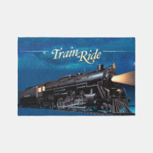 Treinreis vloerkleed