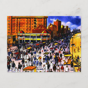  treinreizen in de Atlantische Oceaan Briefkaart