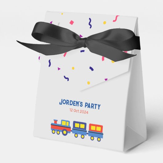 Treinrit Aangepast Bedankdoosjes (Voorkant Zijde)