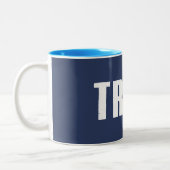 Treinritten Tweekleurige Koffiemok (Links)